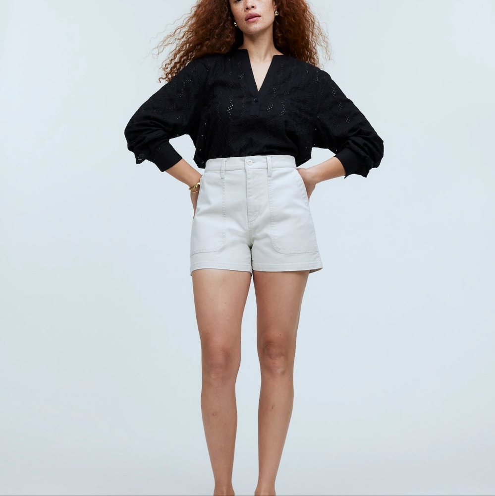 Madewell The Perfect Vintage Fatigue Short NWT
